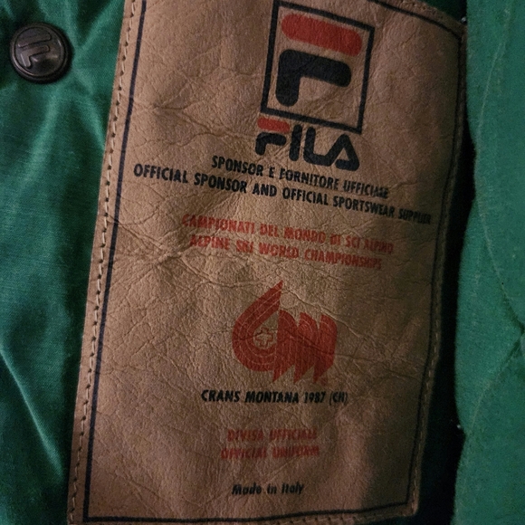 Rare Vintage x Fila Alpine Ski World Champion Jacket with Detachable Warmer Laye - Picture 14 of 16